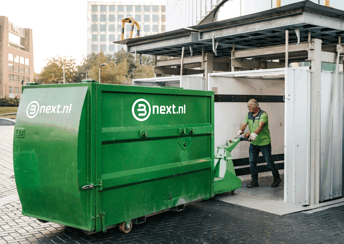 Waarom een Bnext.nl perscontainer huren? 